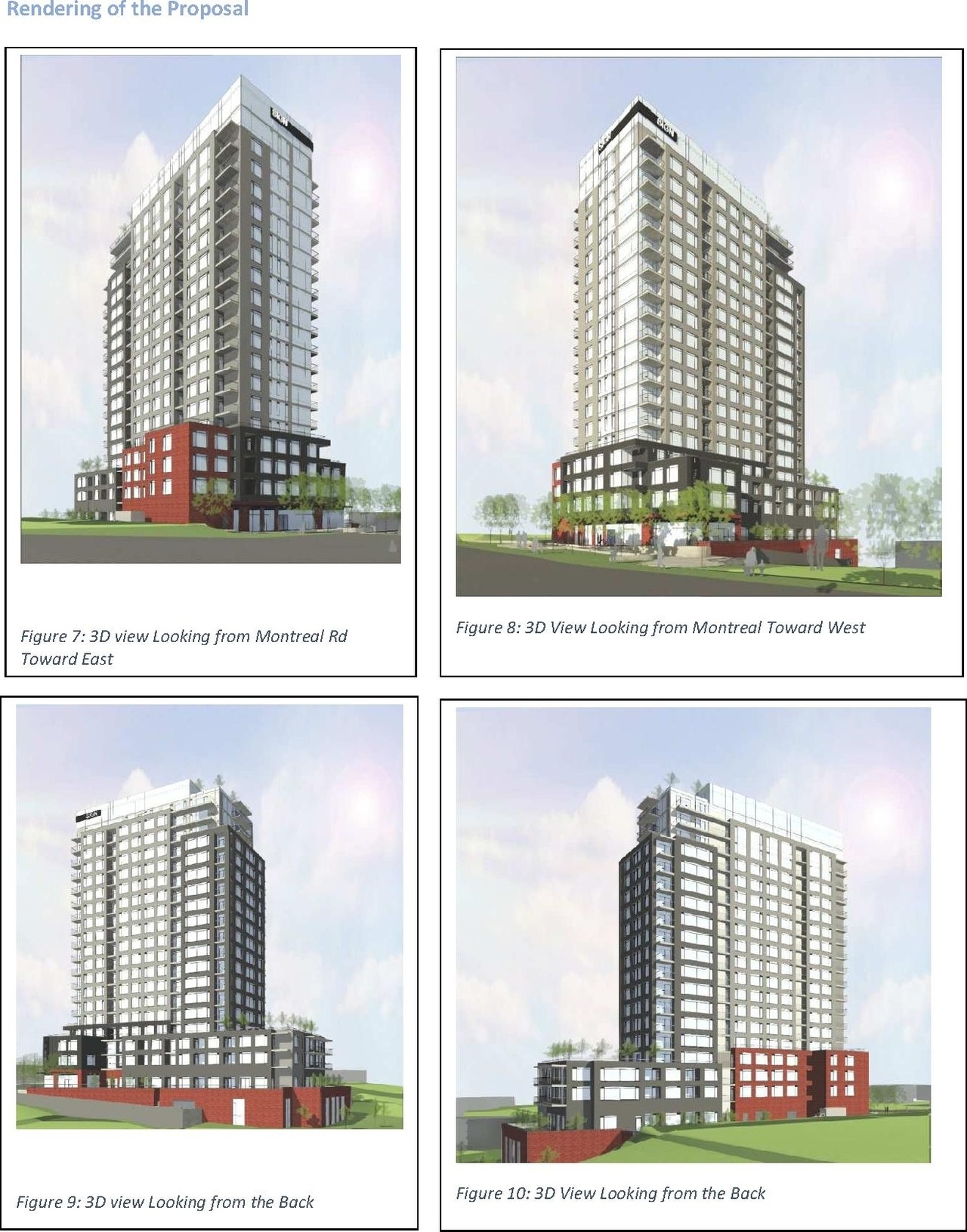 Rendering of building from page 7 of the file '2024-12-24 - Urban Design Brief Rev 2 - D02-02-24-0091'
