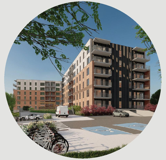 Rendering of building from page 1 of the file '2025-05-12 - Renderings - D02-02-25-0005'