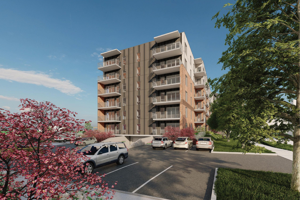 Rendering of building from page 9 of the file '2025-05-12 - Renderings - D02-02-25-0005'