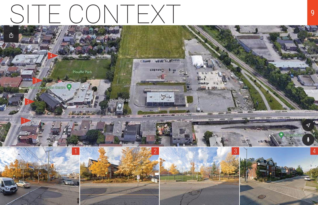 Construction site plan for project from page 13 of the file '2025-03-05 - Urban Design Review Panel Report - D02-02-25-0015'