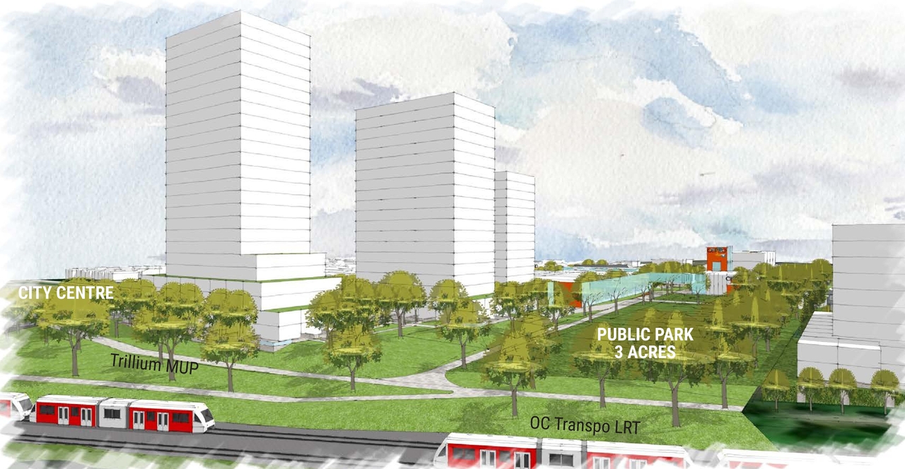 Rendering of building from page 44 of the file '2025-03-05 - Urban Design Review Panel Report - D02-02-25-0015'