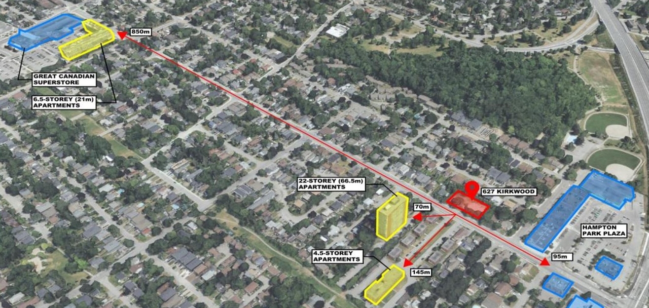 Construction site plan for project from page 9 of the file '2025-04-01 - Urban Design Brief - D02-02-25-0021'