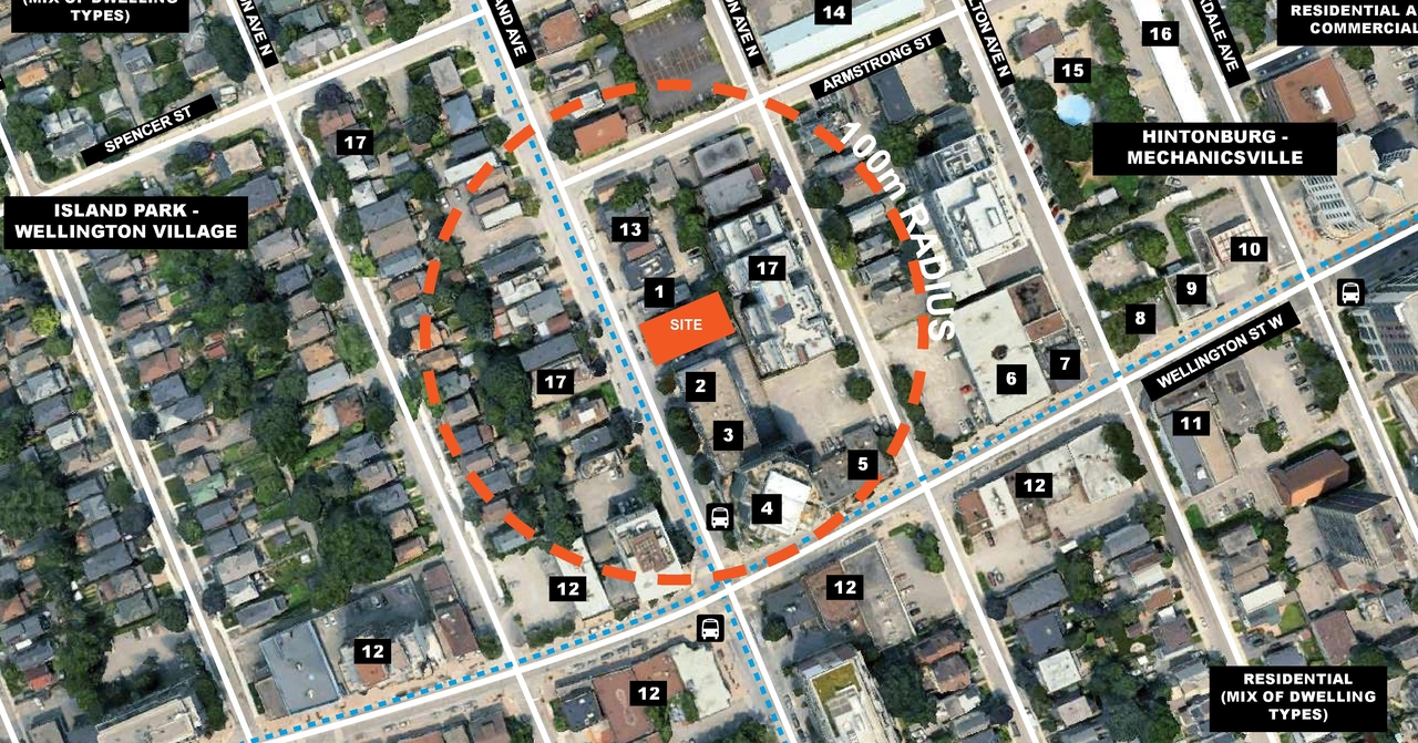 Construction site plan for project from page 10 of the file '2026-01-08 - Design Brief - D02-02-25-0026 & D07-12-25-0053'