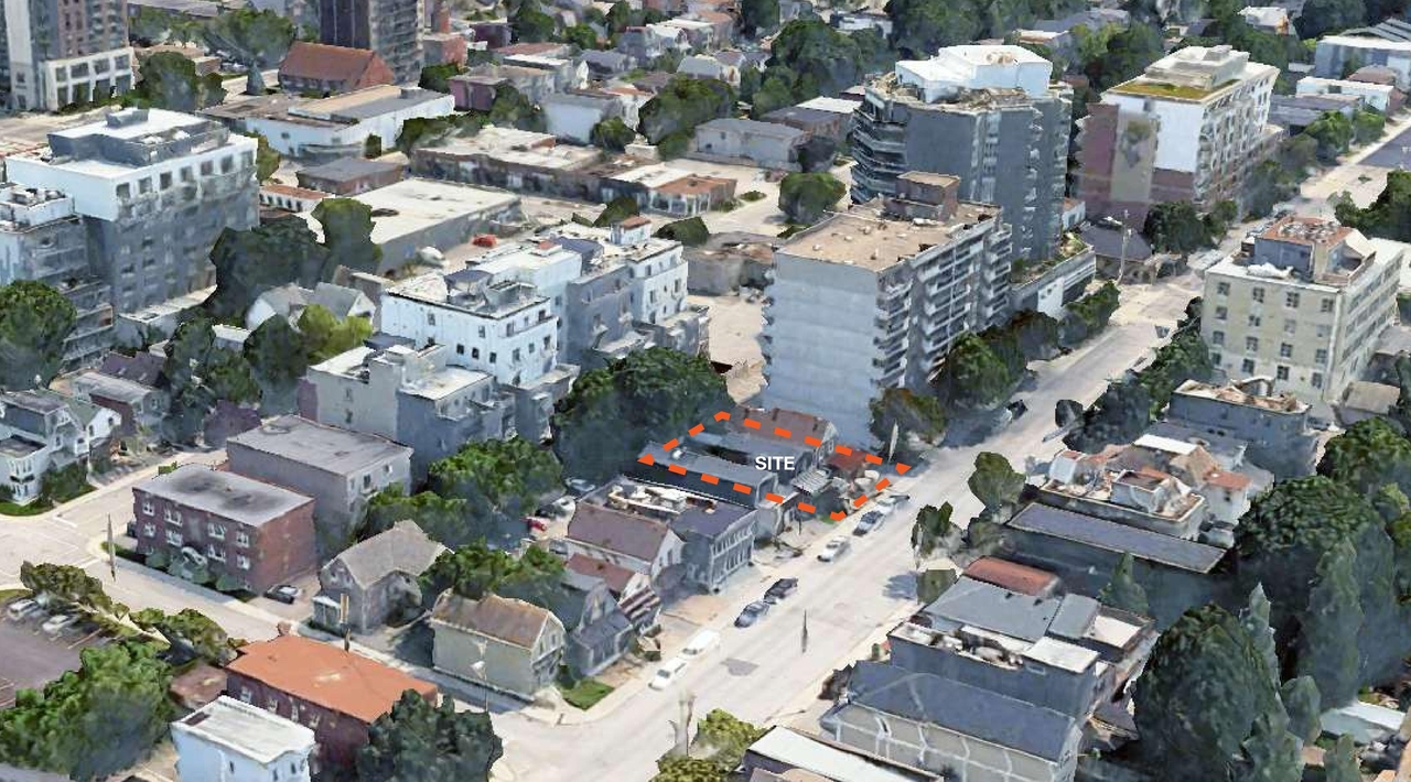 Rendering of building from page 13 of the file '2026-01-08 - Design Brief - D02-02-25-0026 & D07-12-25-0053'