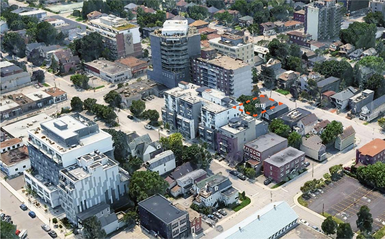 Rendering of building from page 14 of the file '2026-01-08 - Design Brief - D02-02-25-0026 & D07-12-25-0053'