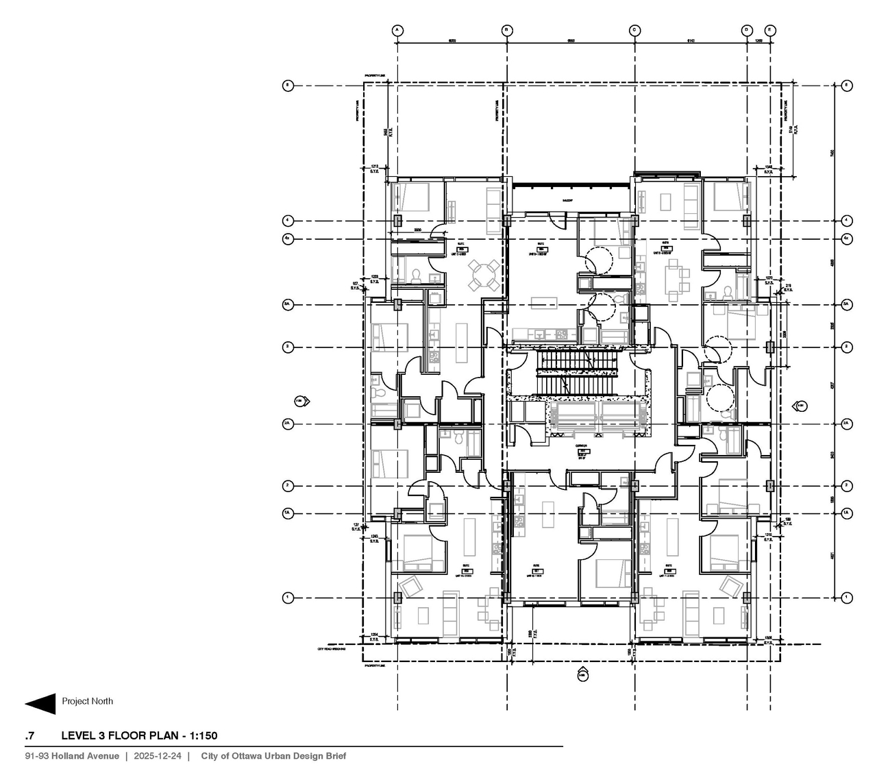 Floor plan for project from page 38 of the file '2026-01-08 - Design Brief - D02-02-25-0026 & D07-12-25-0053'