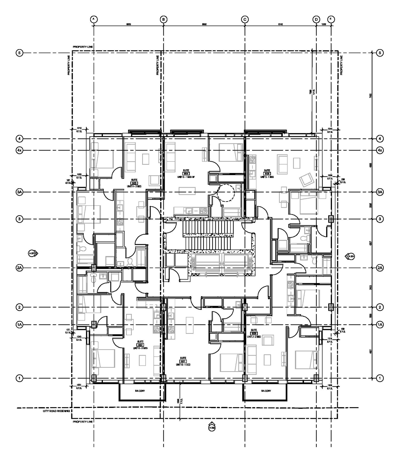 Floor plan for project from page 41 of the file '2026-01-08 - Design Brief - D02-02-25-0026 & D07-12-25-0053'