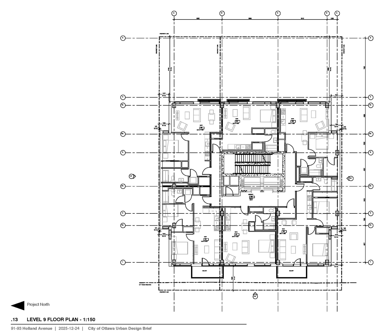 Floor plan for project from page 44 of the file '2026-01-08 - Design Brief - D02-02-25-0026 & D07-12-25-0053'