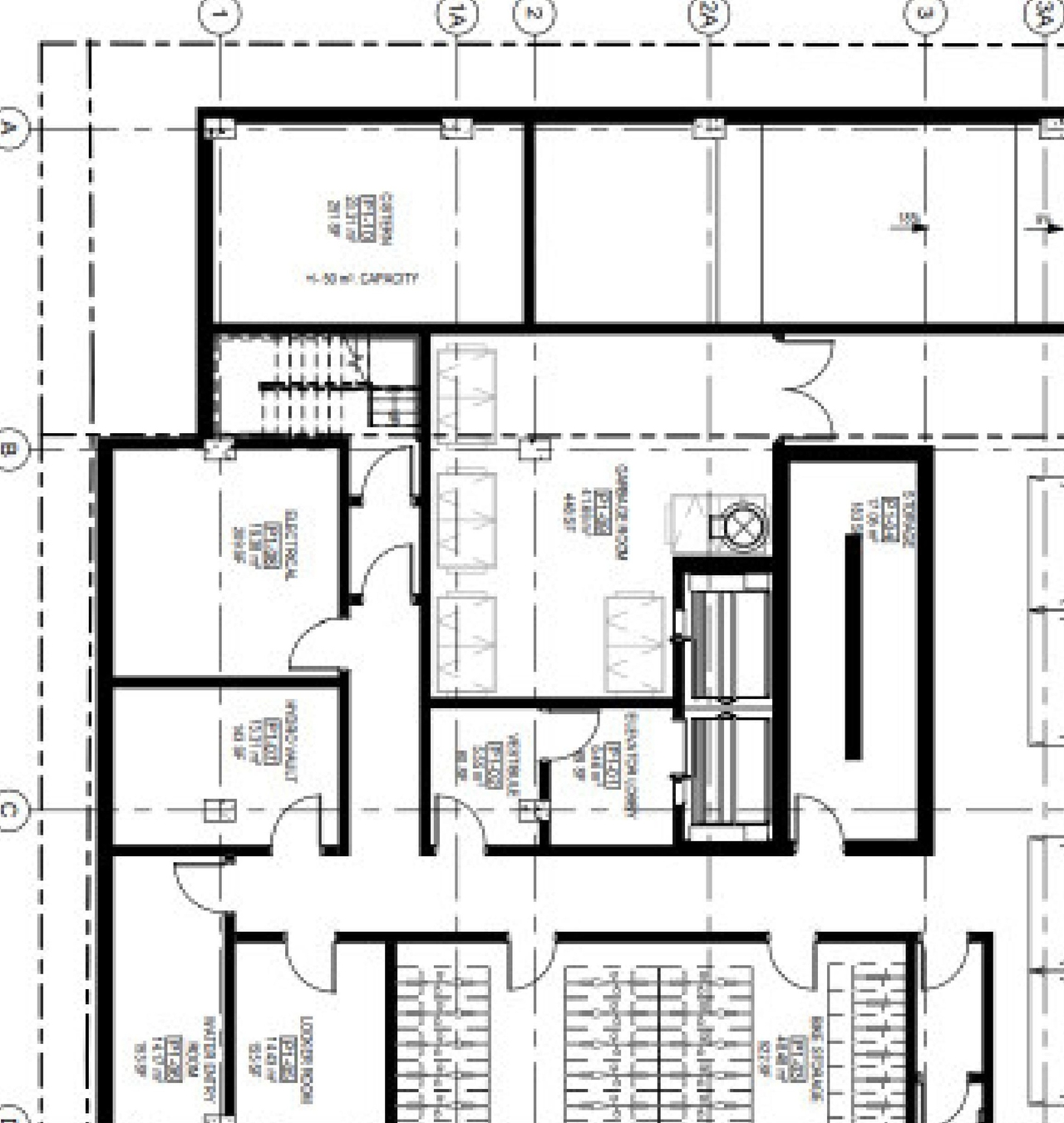 Floor plan for project from page 32 of the file '2025-04-24 - Design Brief - D02-02-25-0026'