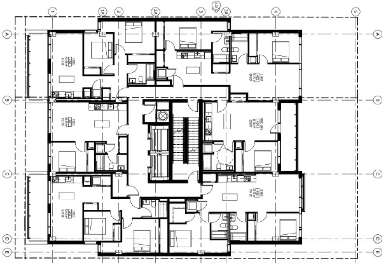 Floor plan for project from page 36 of the file '2025-04-24 - Design Brief - D02-02-25-0026'