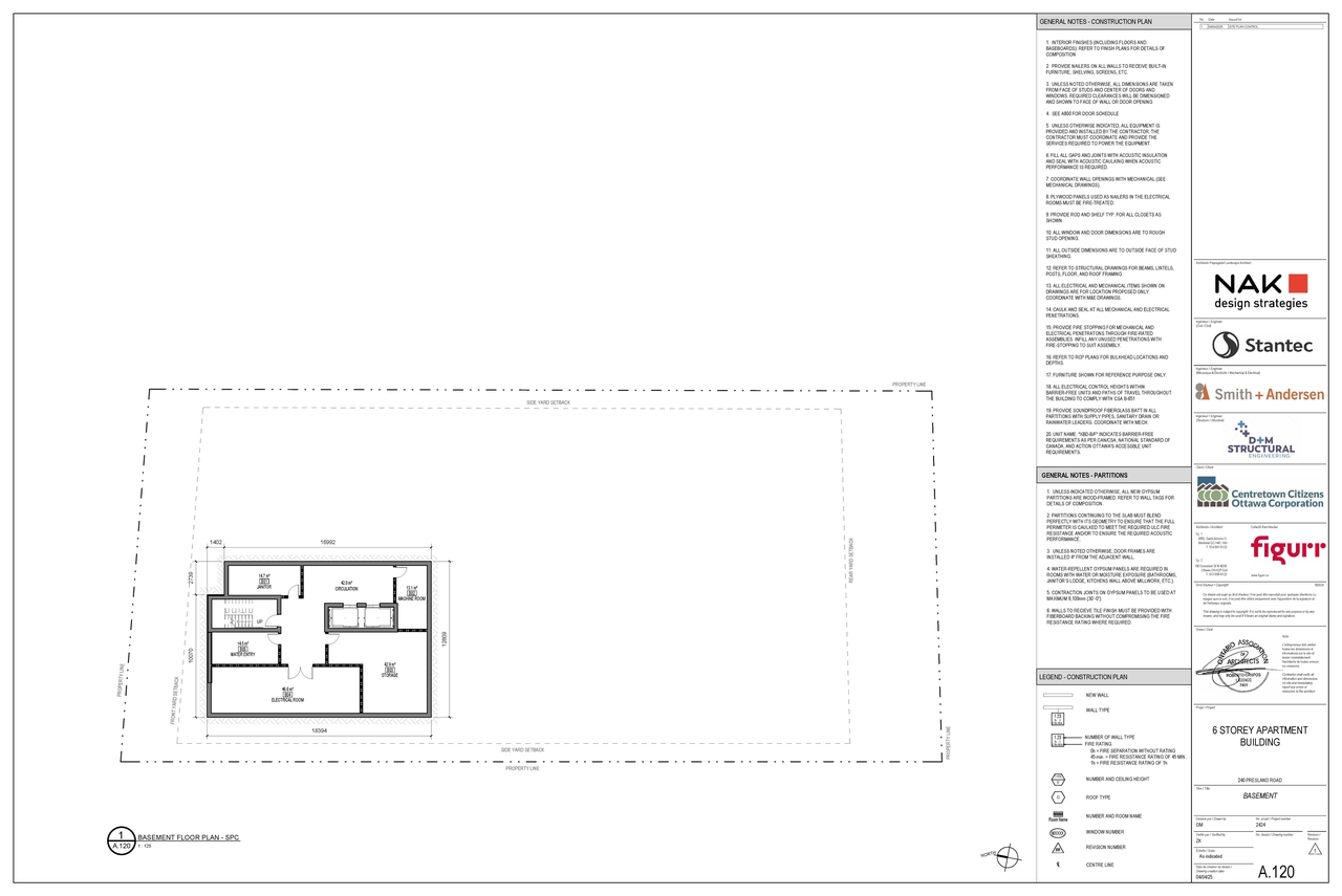 Floor plan for project from page 1 of the file '2025-05-02 - Floor Plans - D02-02-25-0027'