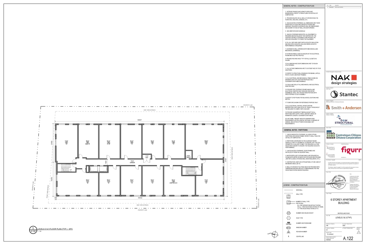Floor plan for project from page 3 of the file '2025-05-02 - Floor Plans - D02-02-25-0027'