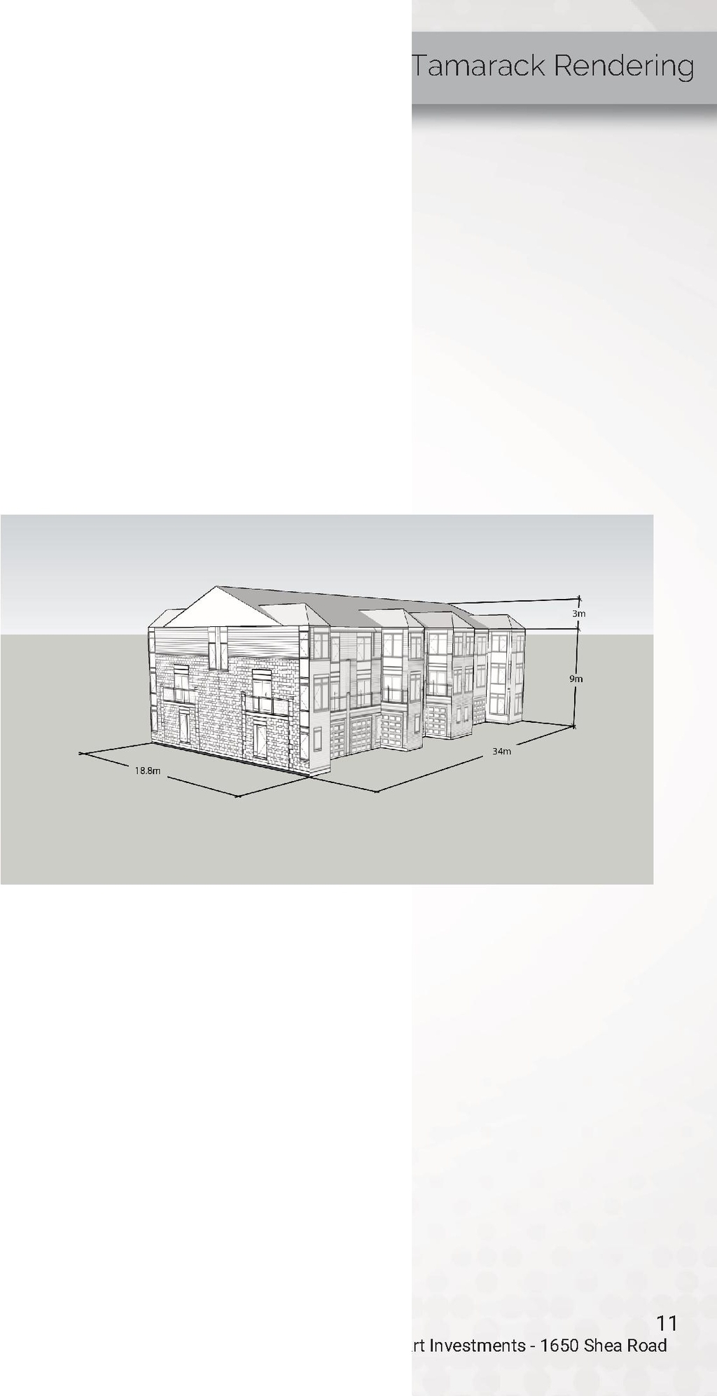 Rendering of building from page 12 of the file '2025-05-30 - Design Brief and Planning Rationale - D02-02-25-0036'