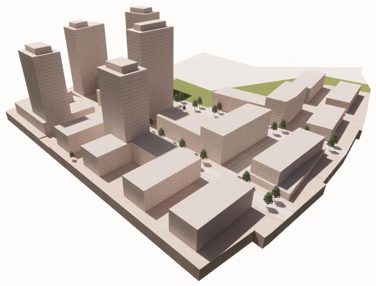 Construction site plan for project from page 10 of the file '2025-06-02 - Design Brief - D02-02-25-0037'