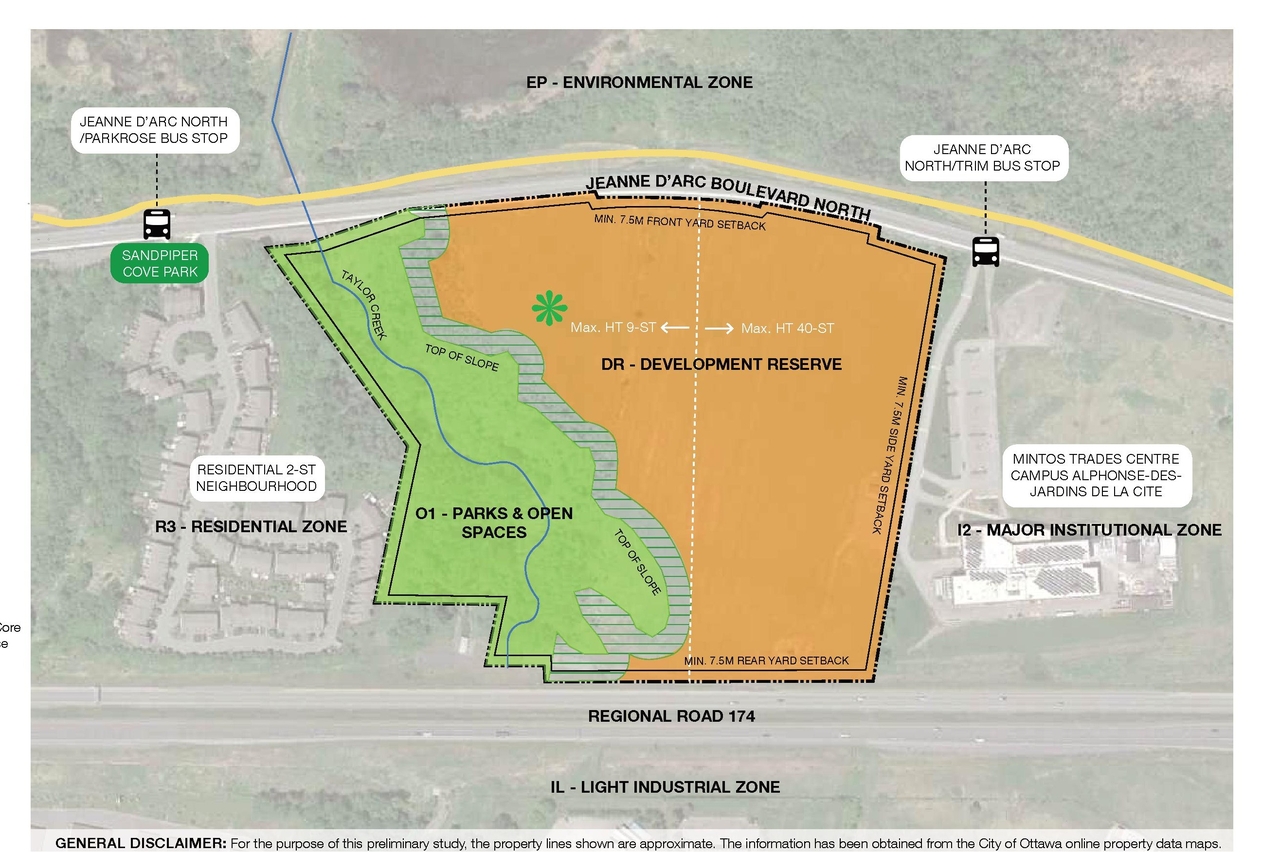 Construction site plan for project from page 5 of the file '2025-06-02 - Design Brief - D02-02-25-0037'