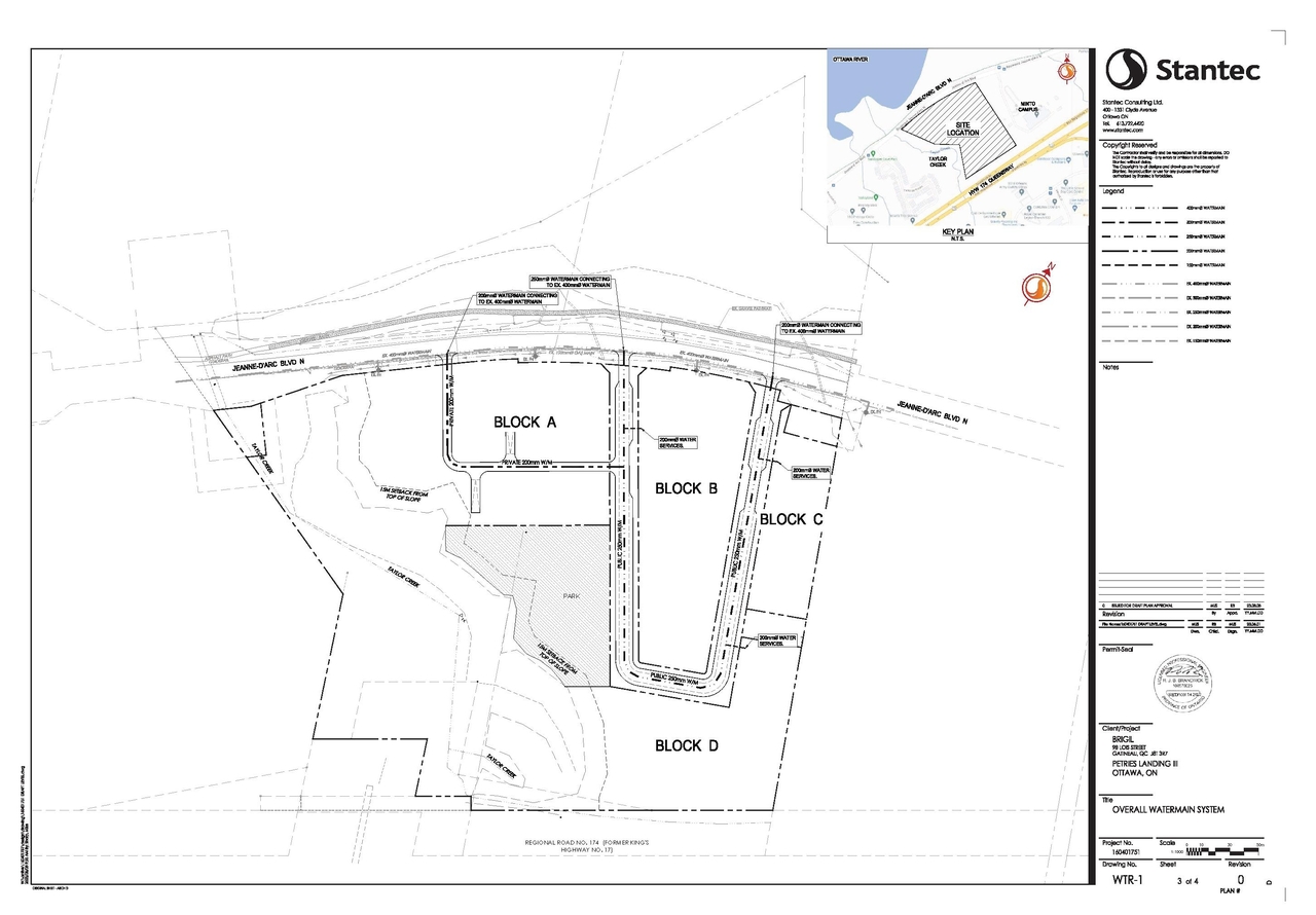 Construction site plan for project from page 63 of the file '2025-06-02 - Design Brief - D02-02-25-0037'