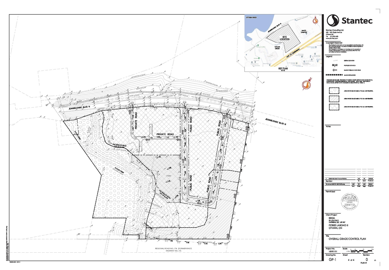 Construction site plan for project from page 64 of the file '2025-06-02 - Design Brief - D02-02-25-0037'
