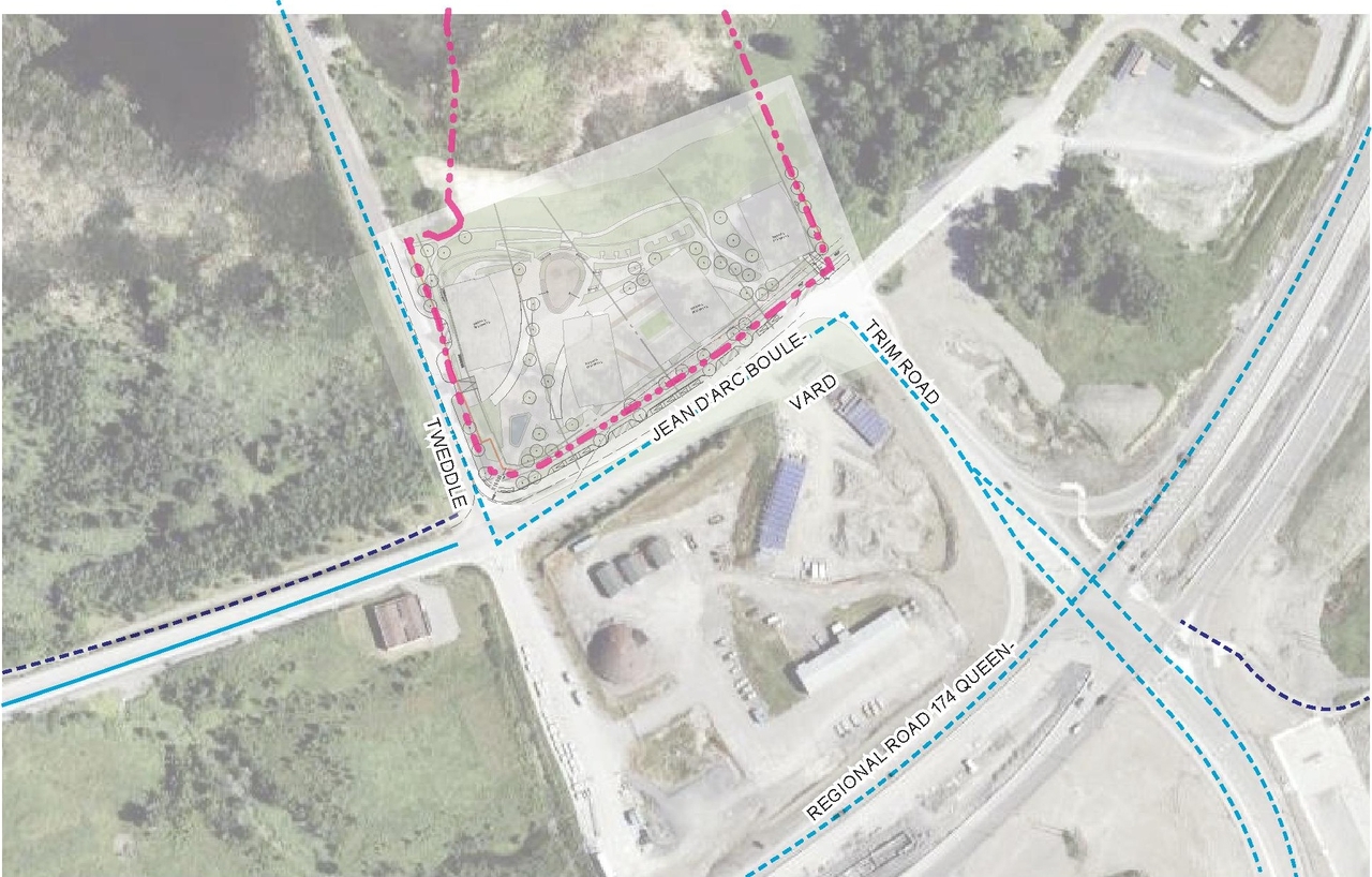 Construction site plan for project from page 34 of the file '2026-03-23 - SPA Design Brief - D02-02-25-0038'