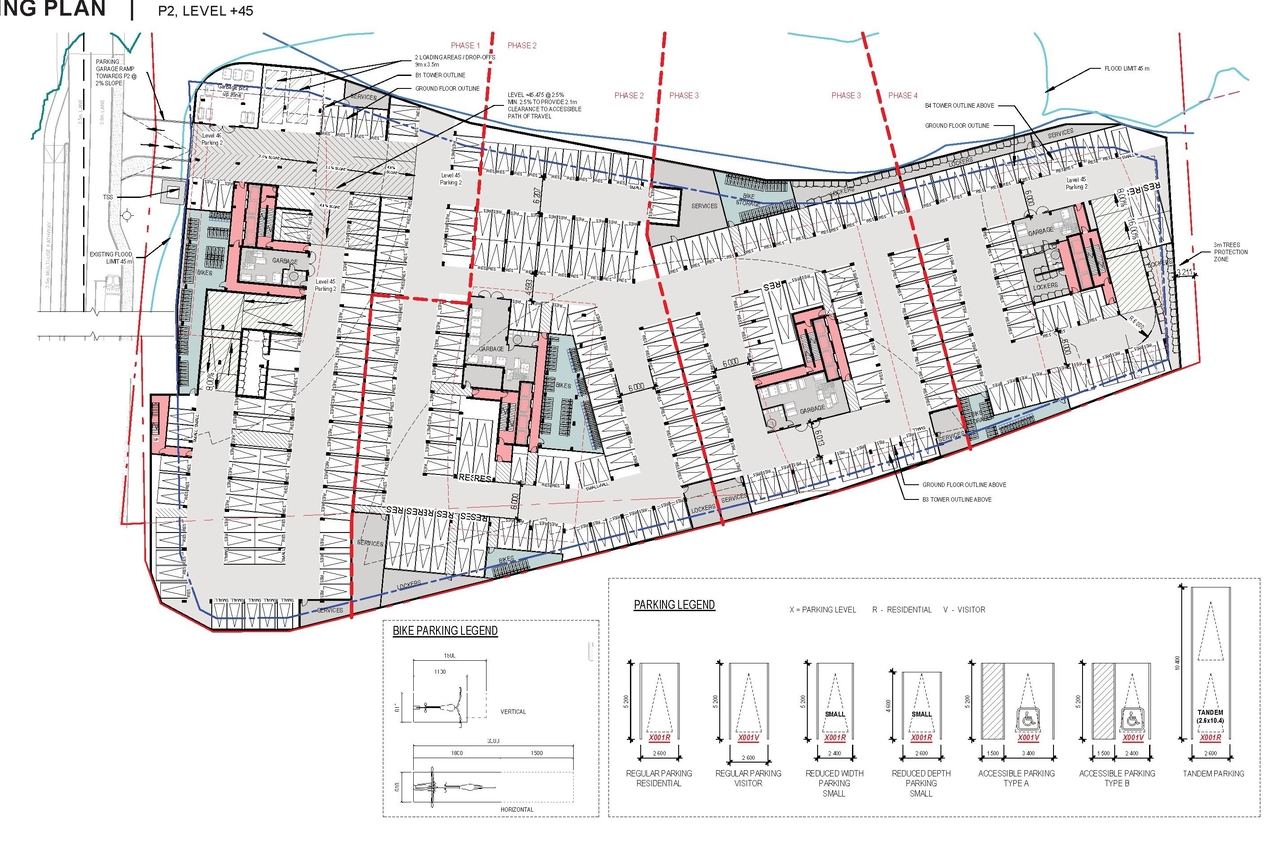 Construction site plan for project from page 41 of the file '2026-03-23 - SPA Design Brief - D02-02-25-0038'