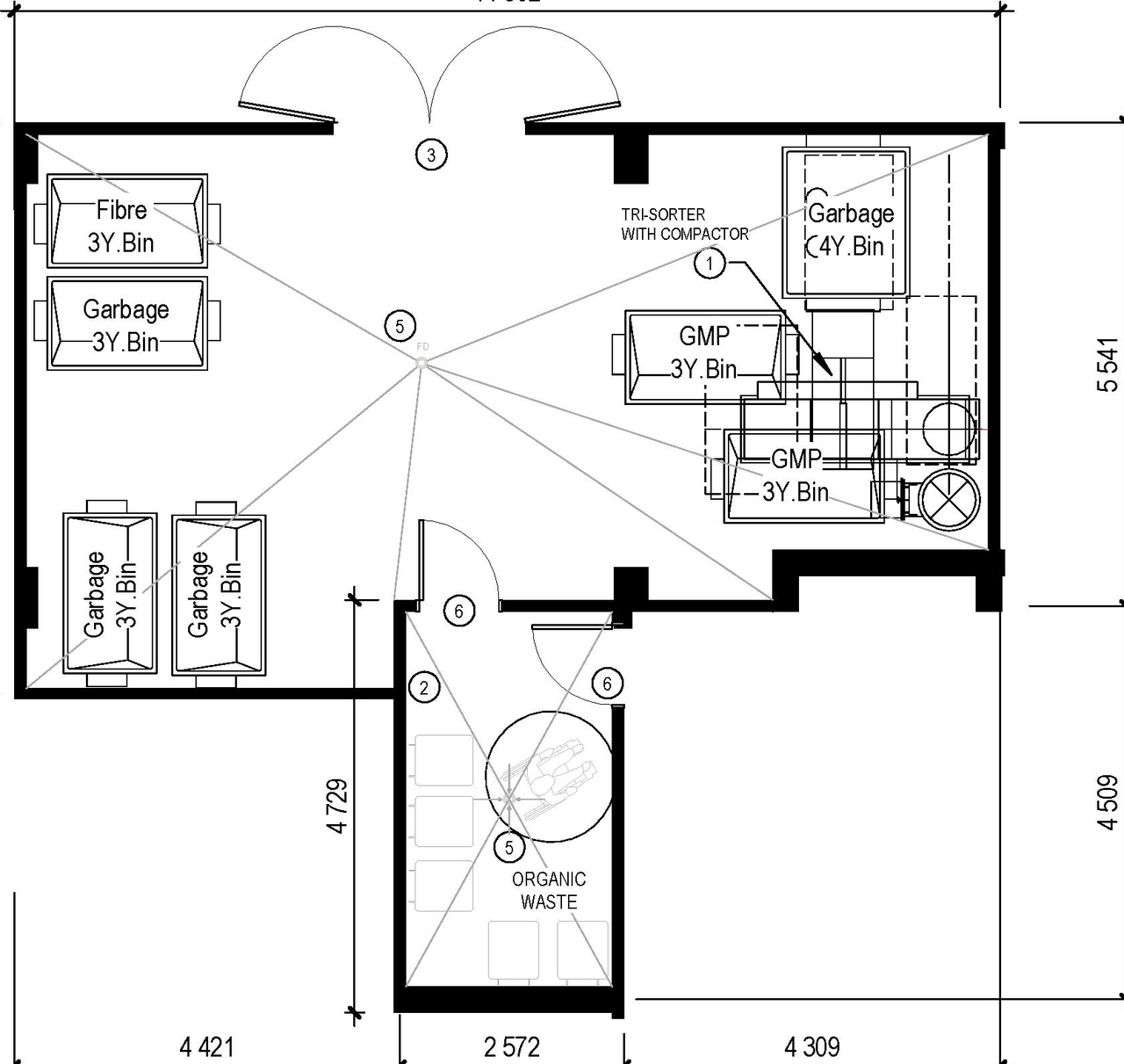 Floor plan for project from page 52 of the file '2026-03-23 - SPA Design Brief - D02-02-25-0038'