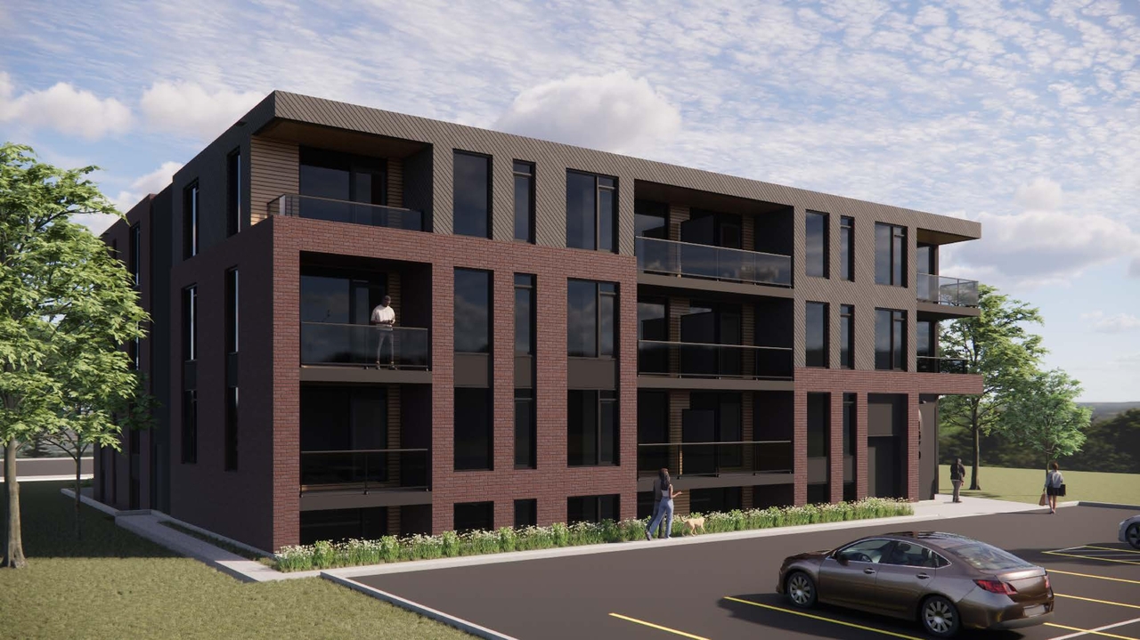 Rendering of building from page 3 of the file '2025-08-19 - Renderings - D02-02-25-0060'