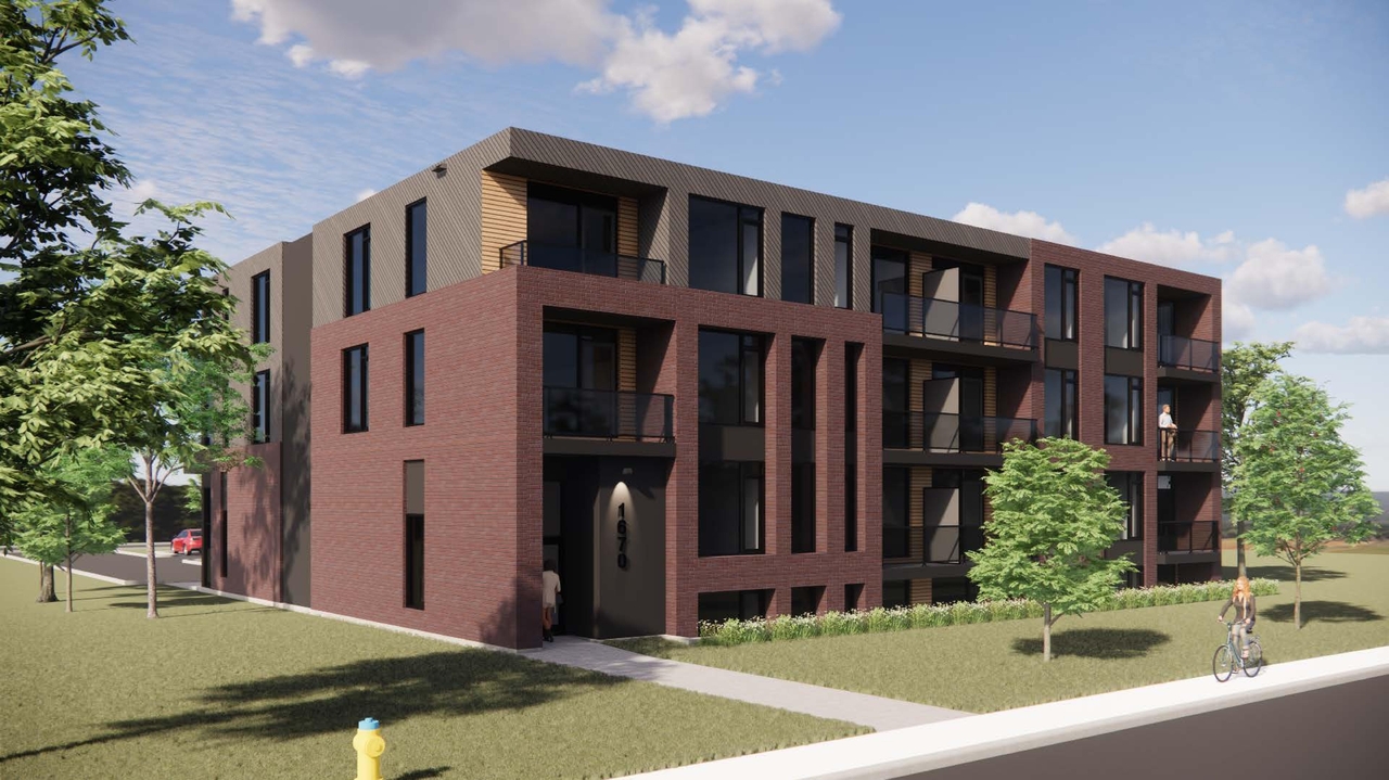 Rendering of building from page 6 of the file '2025-08-19 - Renderings - D02-02-25-0060'