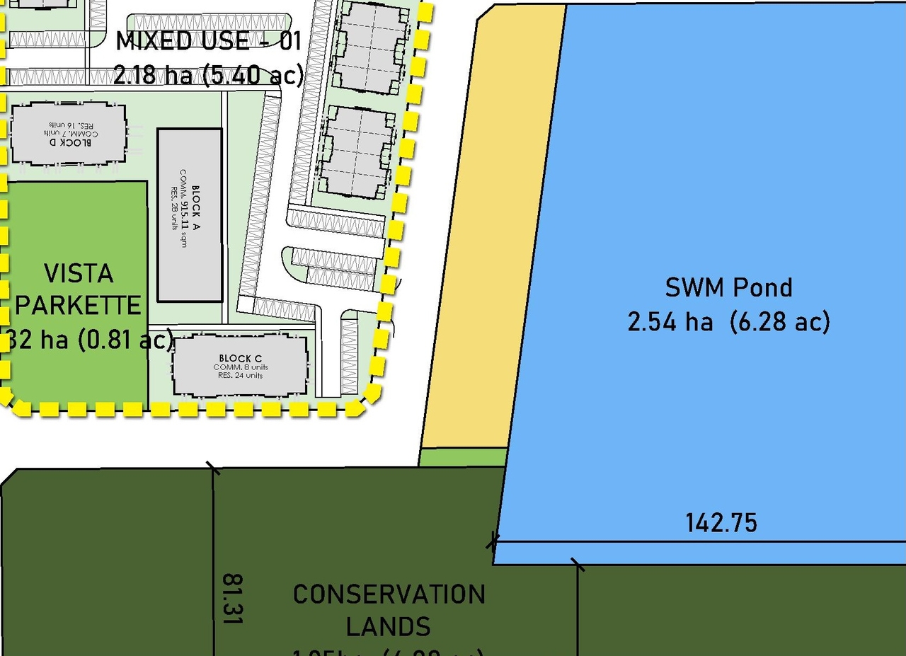Construction site plan for project from page 23 of the file '2025-08-22 - Urban Design Brief - D02-02-25-0061'