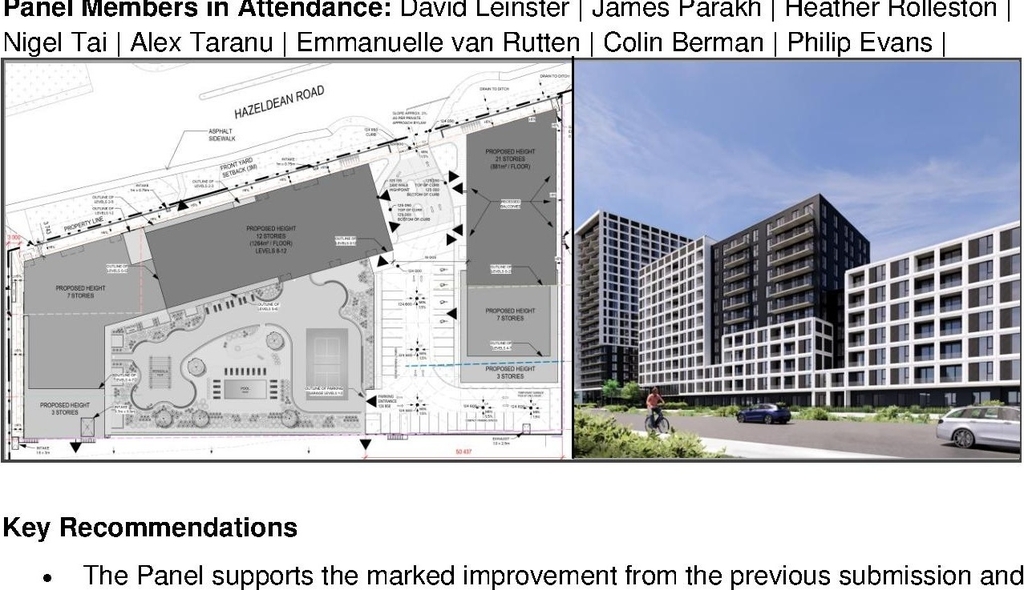 Rendering of building from page 102 of the file '2025-09-02 - Urban Design Review Panel Report - D02-02-25-0063'