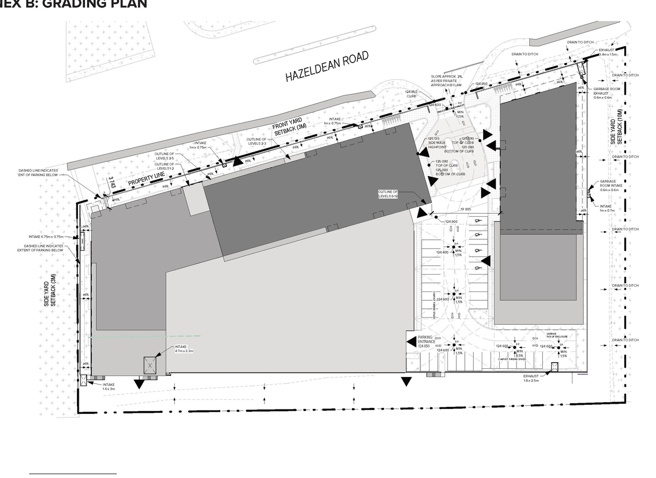 Construction site plan for project from page 82 of the file '2025-09-02 - Urban Design Review Panel Report - D02-02-25-0063'