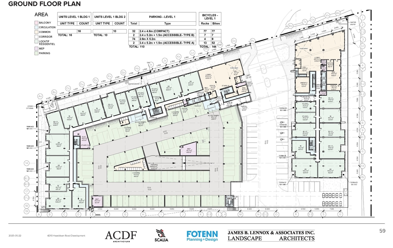 Floor plan for project from page 59 of the file '2025-09-02 - Design Brief - D02-02-25-0063'