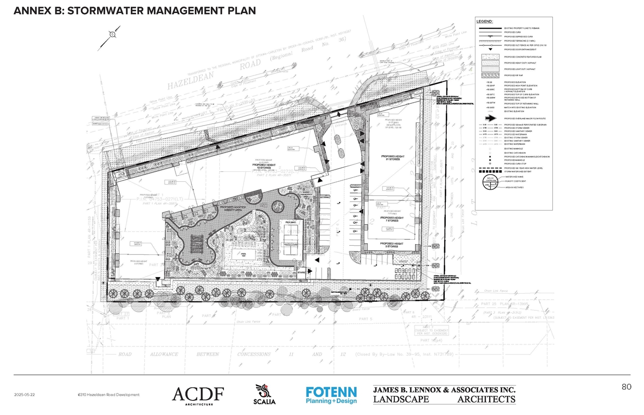 Construction site plan for project from page 80 of the file '2025-09-02 - Design Brief - D02-02-25-0063'