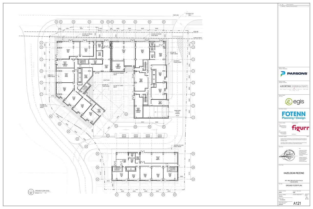 Floor plan for project from page 3 of the file '2026-07-03 - Floor Plans - D02-02-25-0070'