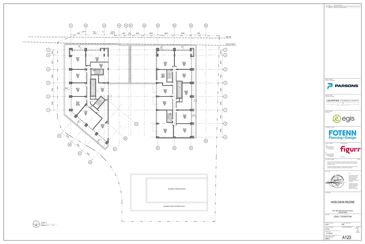 Floor plan for project from page 5 of the file '2026-07-03 - Floor Plans - D02-02-25-0070'