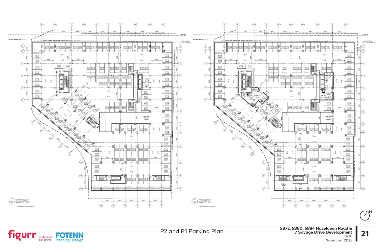 Floor plan for project from page 21 of the file '2025-11-17 - Urban Design Brief - D02-02-25-0070'