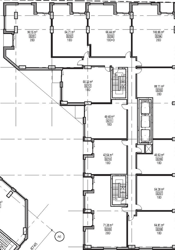 Construction site plan for project from page 23 of the file '2025-11-17 - Urban Design Brief - D02-02-25-0070'