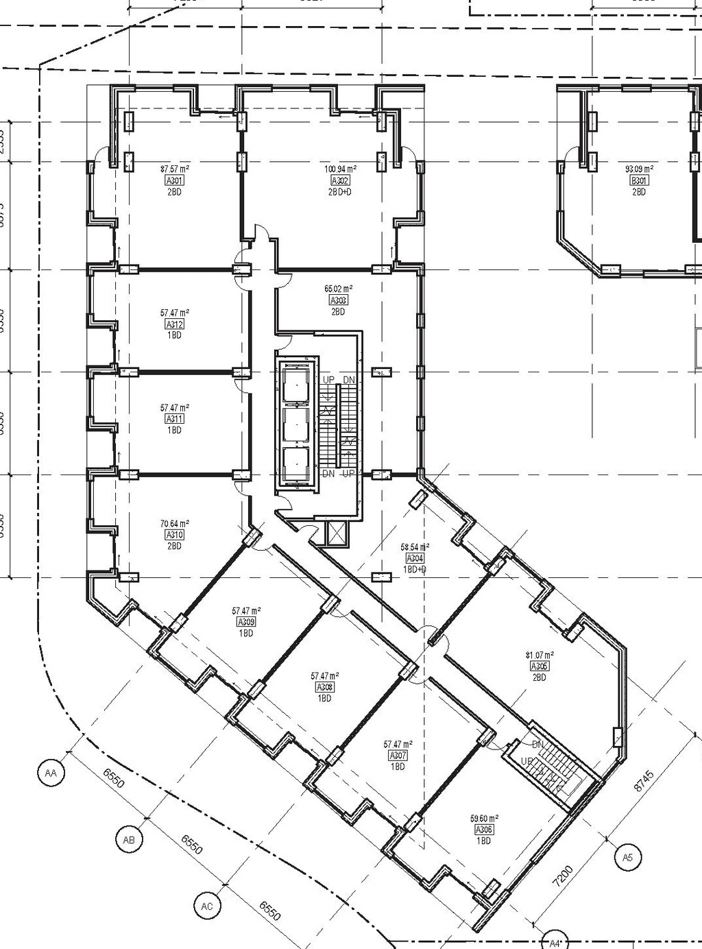Construction site plan for project from page 24 of the file '2025-11-17 - Urban Design Brief - D02-02-25-0070'