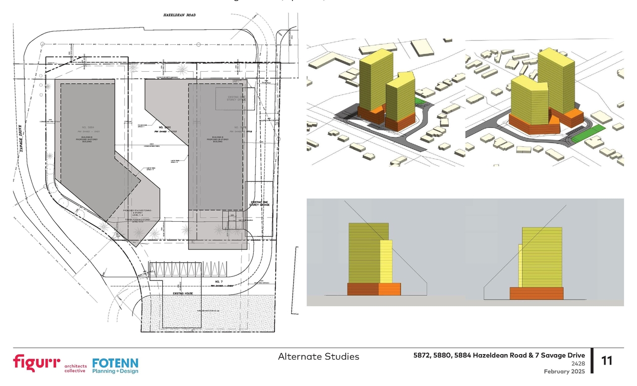 Construction site plan for project from page 11 of the file '2025-10-28 - UDRP Report - D02-02-25-0070'