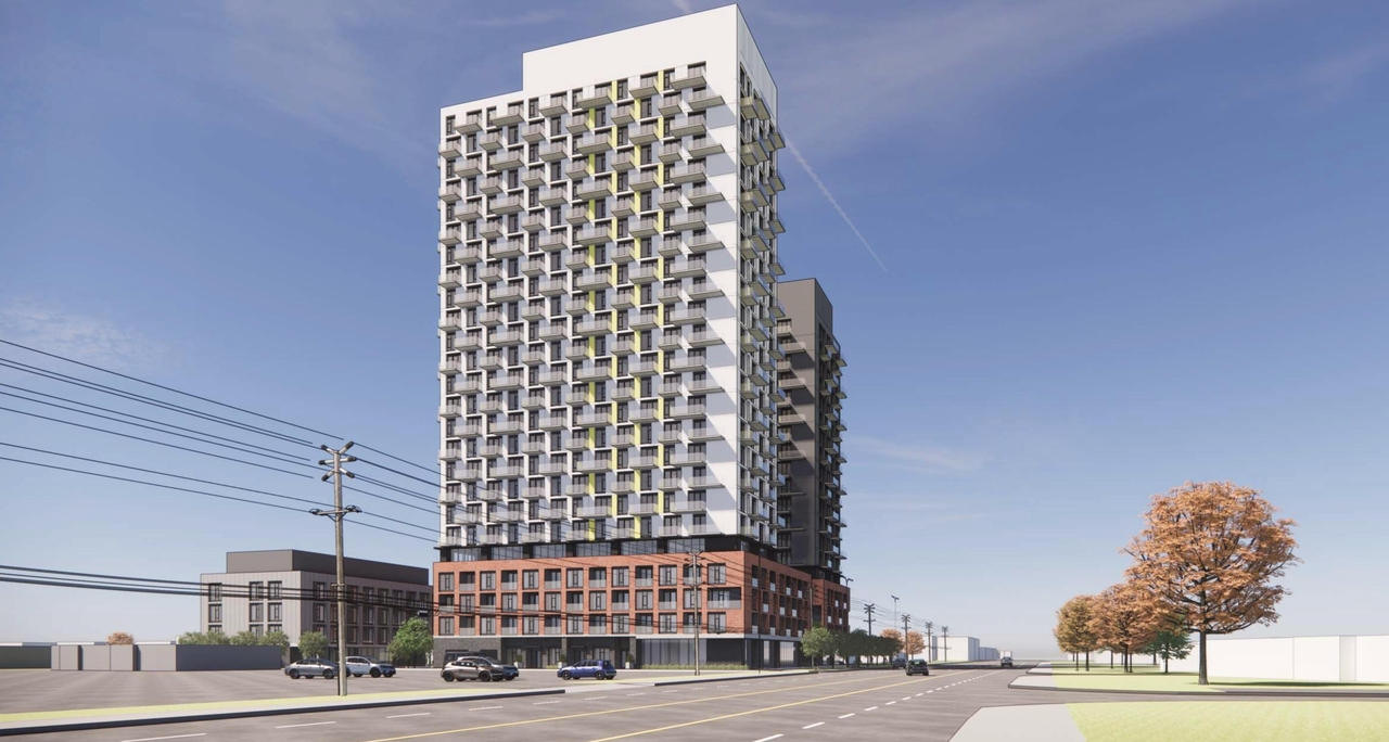 Rendering of building from page 21 of the file '2025-10-28 - UDRP Report - D02-02-25-0070'