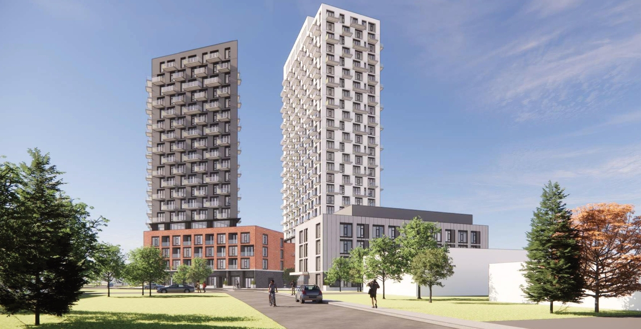 Rendering of building from page 24 of the file '2025-10-28 - UDRP Report - D02-02-25-0070'