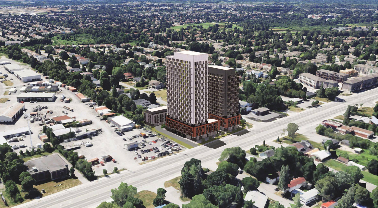 Rendering of building from page 27 of the file '2025-10-28 - UDRP Report - D02-02-25-0070'