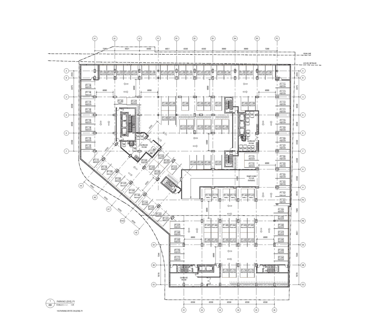Floor plan for project from page 31 of the file '2025-10-28 - UDRP Report - D02-02-25-0070'