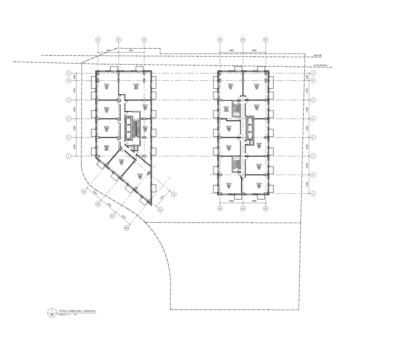 Floor plan for project from page 36 of the file '2025-10-28 - UDRP Report - D02-02-25-0070'