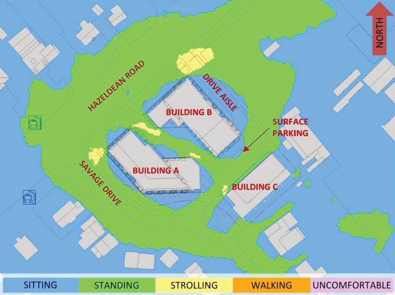 Construction site plan for project from page 51 of the file '2025-10-28 - UDRP Report - D02-02-25-0070'