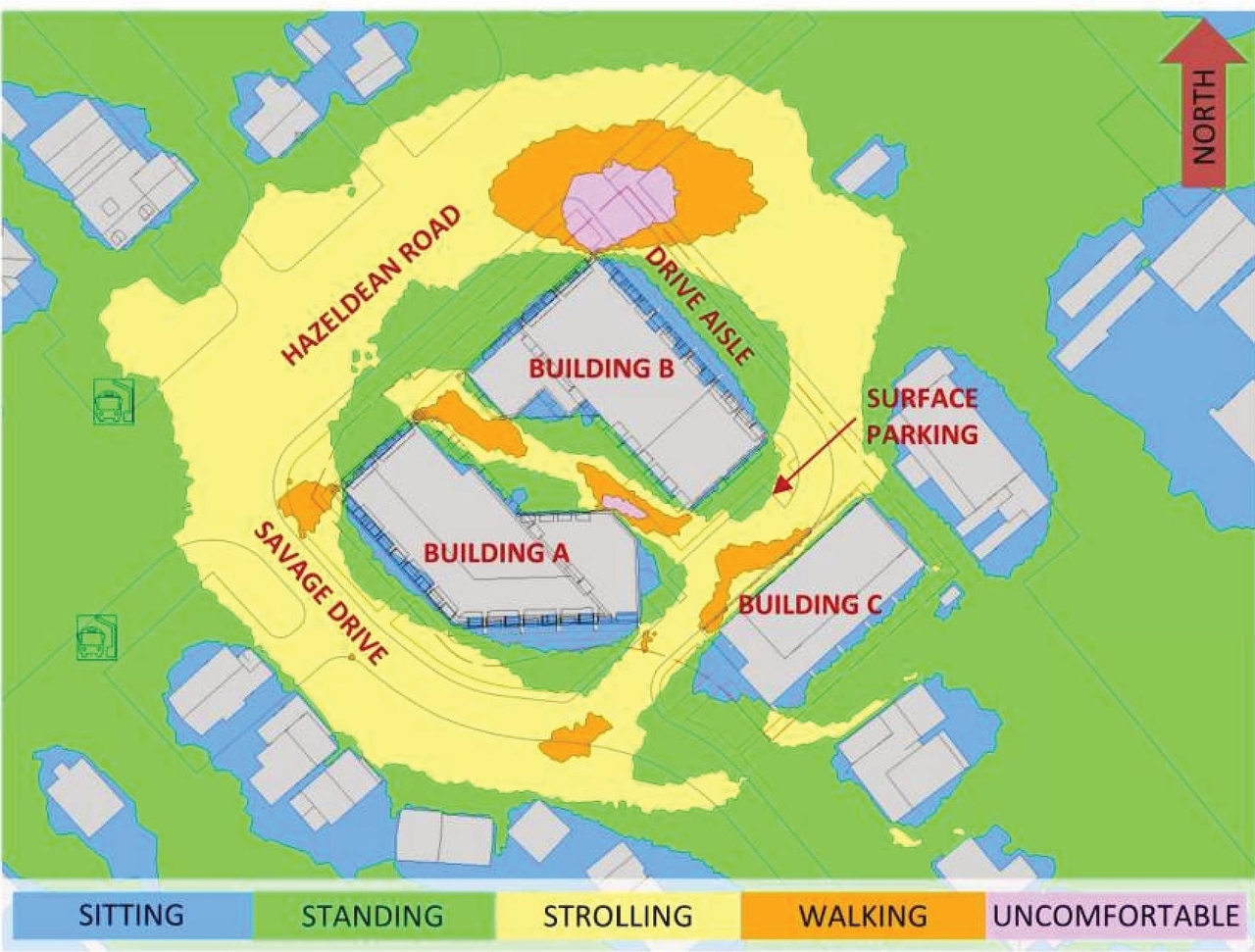 Construction site plan for project from page 51 of the file '2025-10-28 - UDRP Report - D02-02-25-0070'