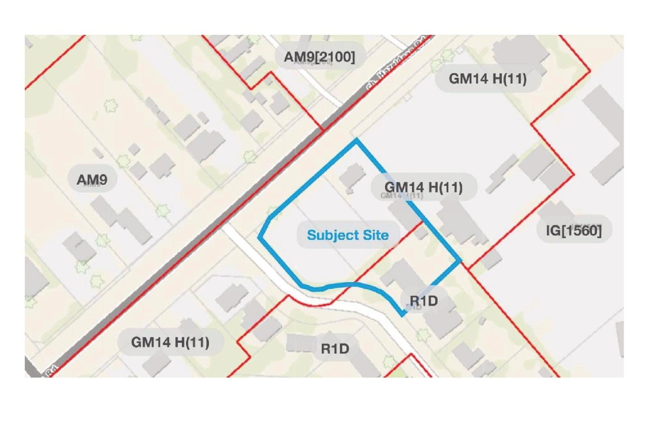 Construction site plan for project from page 9 of the file '2025-10-28 - UDRP Report - D02-02-25-0070'