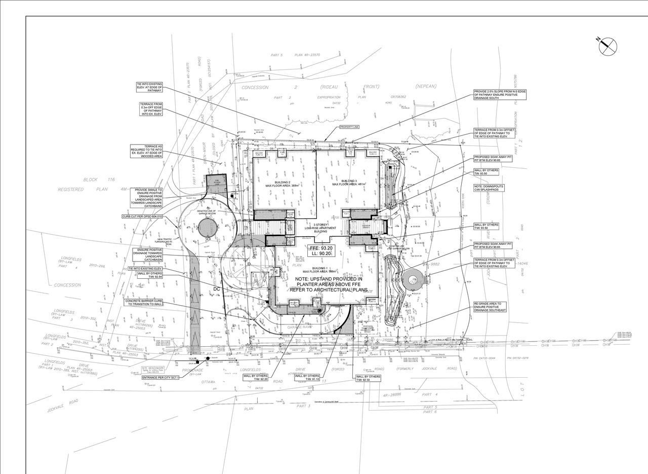 Construction site plan for project from page 67 of the file '2025-11-03 - Design Brief - D02-02-25-0080'