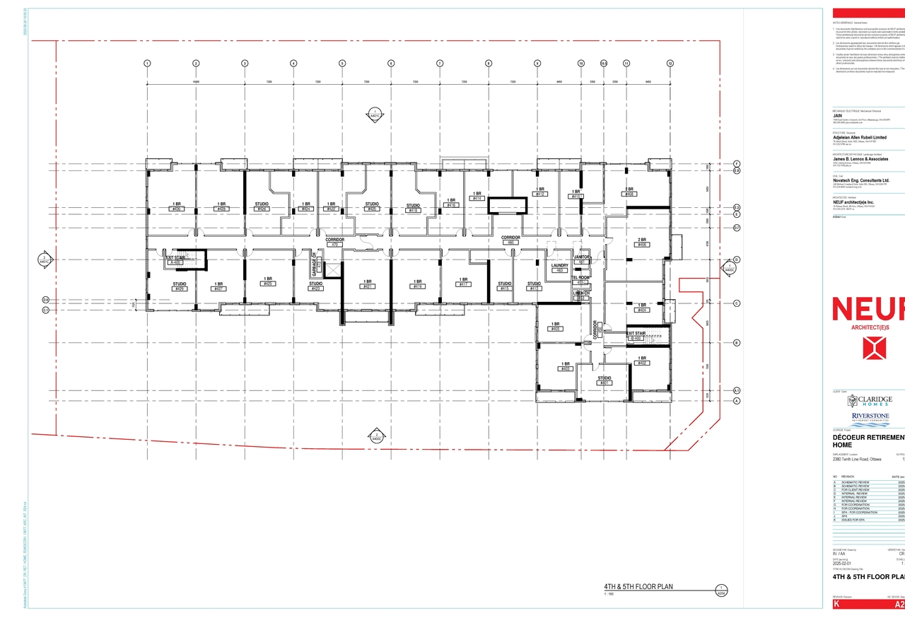 Floor plan for project from page 4 of the file '2025-11-10 - Floor Plans Ground - 6th - D02-02-25-0083'