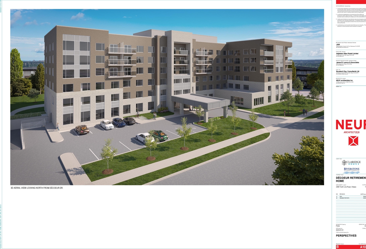 Rendering of building from page 2 of the file '2025-11-10 - Perspectives A1000 & A1001 - D02-02-25-0083'