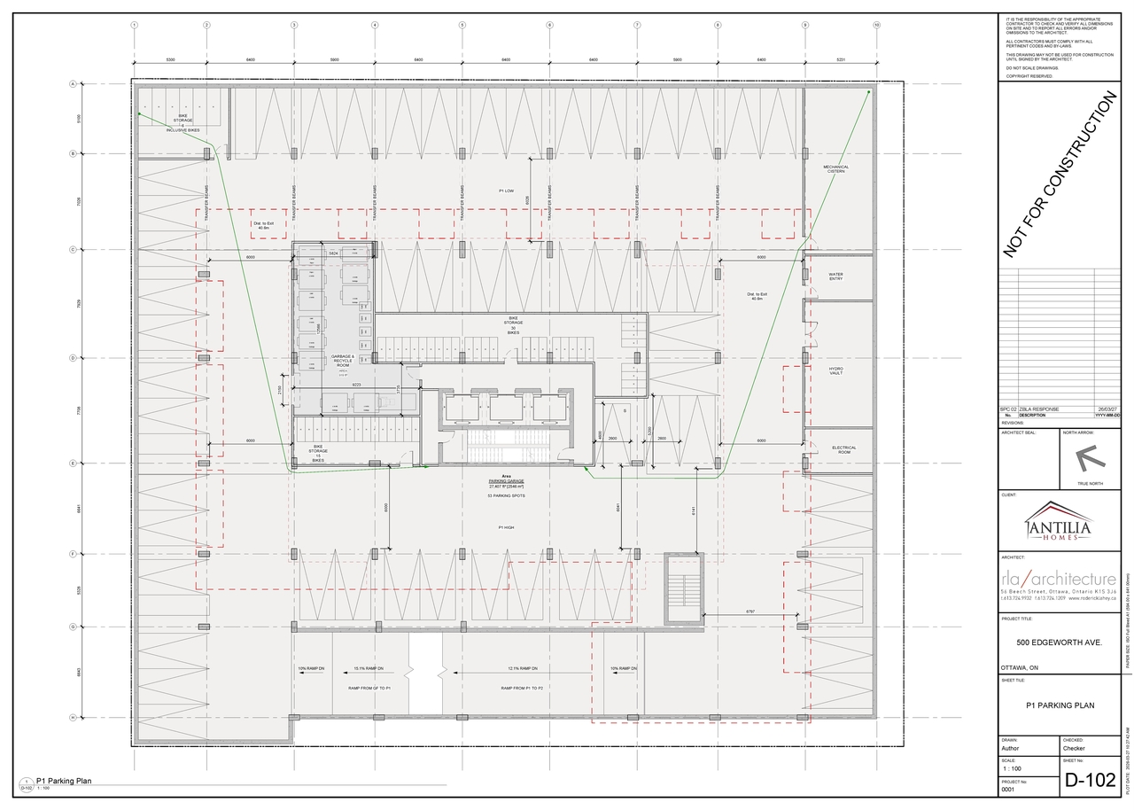 Floor plan for project from page 2 of the file '2026-04-07 - Floor Plans - D02-02-25-0087'