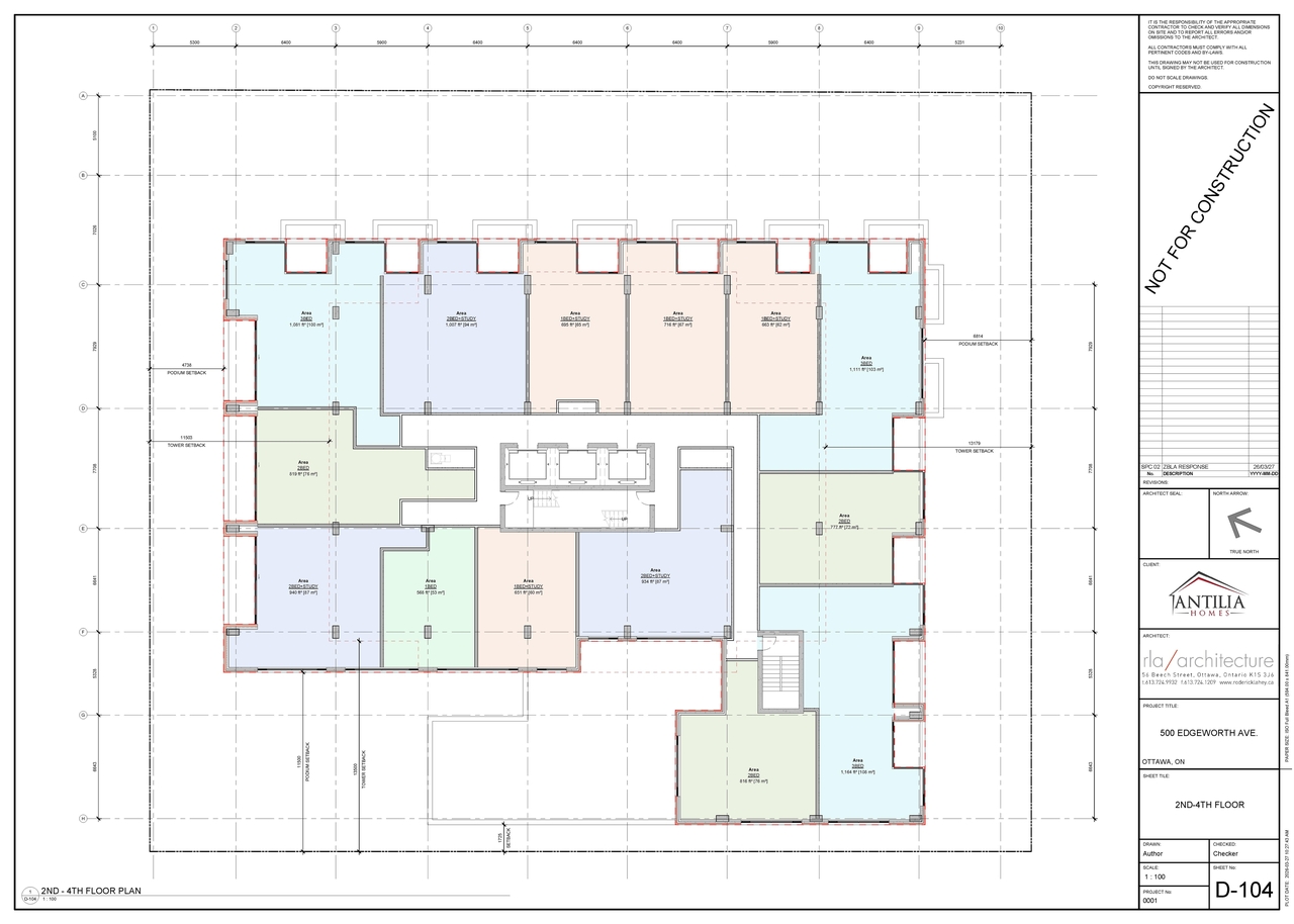 Floor plan for project from page 4 of the file '2026-04-07 - Floor Plans - D02-02-25-0087'